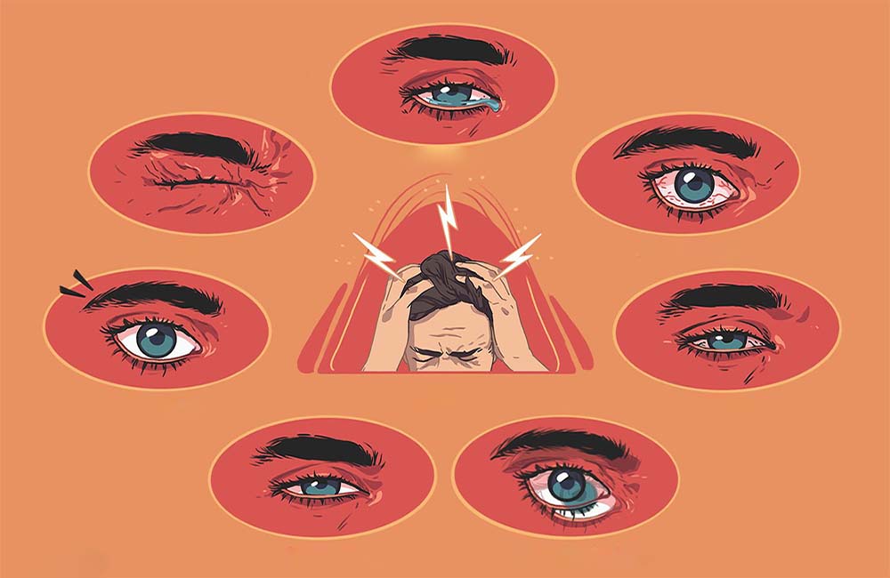 عوامل مختلف چشم درد
