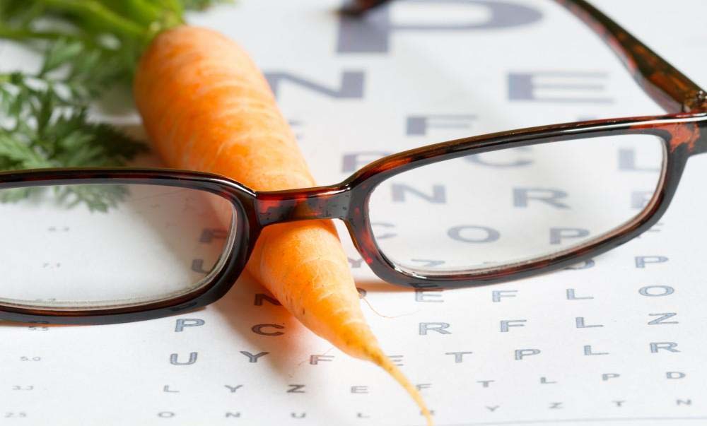 هویج برای تقویت چشم
